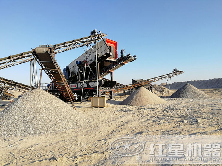 機(jī)制砂用戶現(xiàn)場，多個(gè)現(xiàn)場可提供就近安排參觀